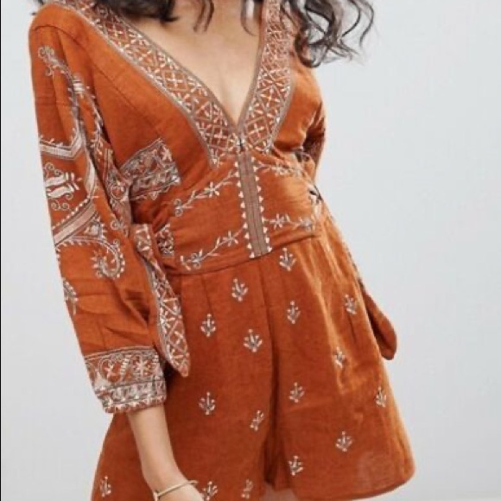 FREE PEOPLE Azalia Romper